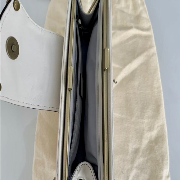 Cole Haan Cream Leather Bag Clutch *Authentic* - Picture 8 of 8